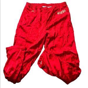 Vintage 49ers nylon pants